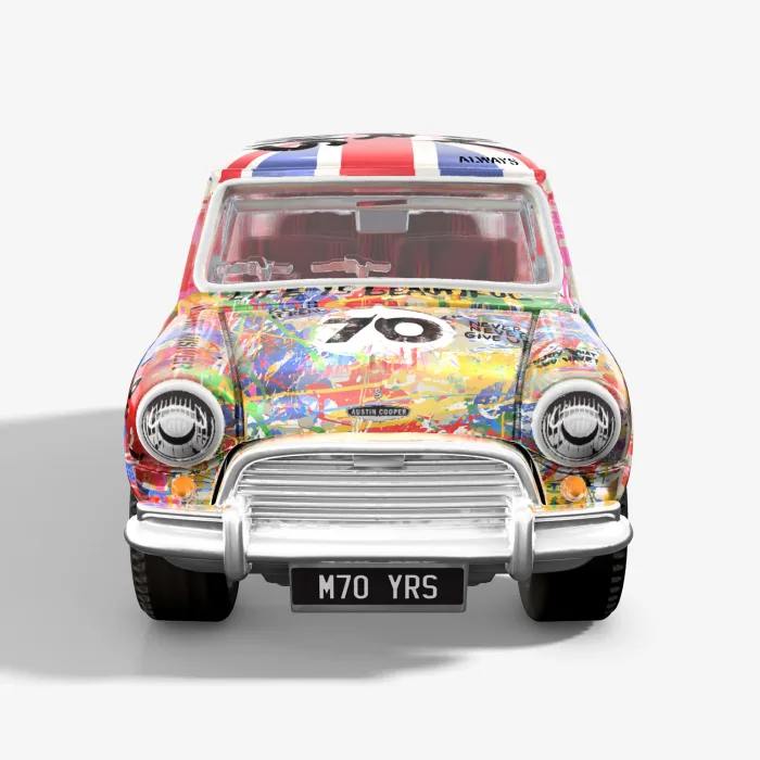 Matchbox x Mr Brainwash 1964 Austin Mini Cooper S - Image 2