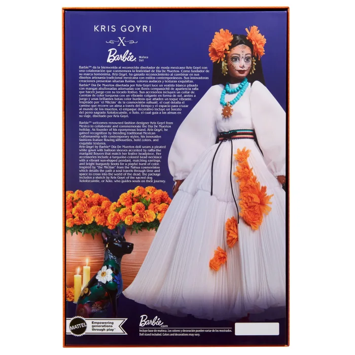 Barbie x Kris Goyri Día De Muertos Doll - Image 8
