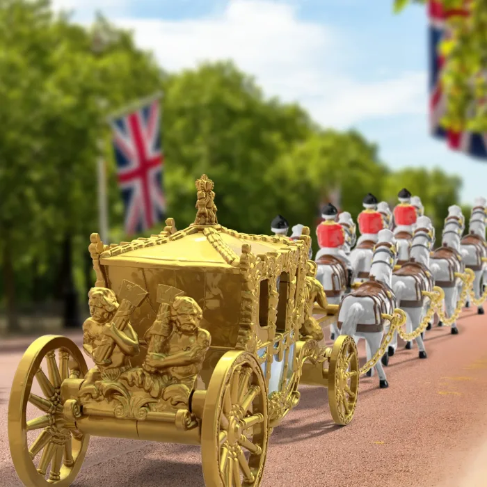 Matchbox - Coronation Gold State Coach - Image 2