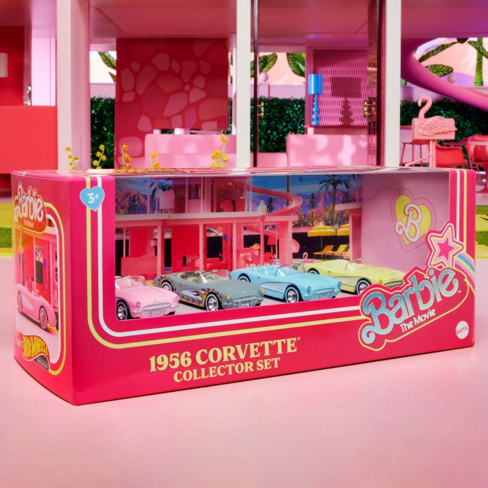 Hot Wheels - Barbie The Movie Corvette 4-Pack