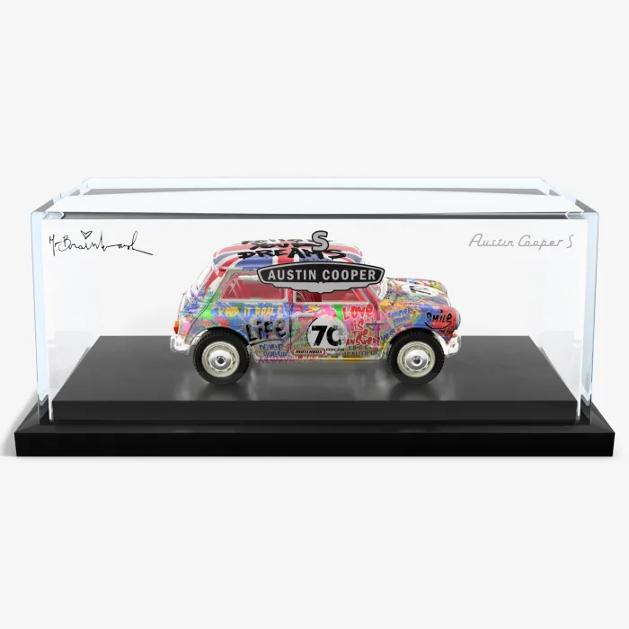 Matchbox x Mr Brainwash 1964 Austin Mini Cooper S - Image 5