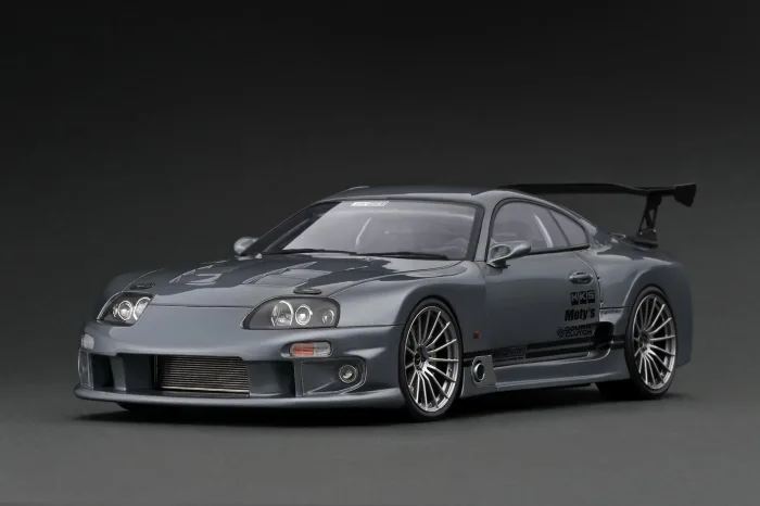 Ignition Model - TOP SECRET GT300 Supra (JZA80) Gun Metallic