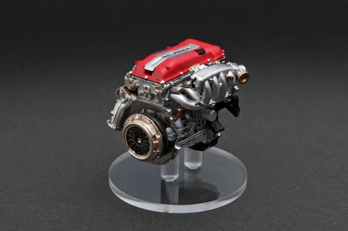 Ignition Model - VERTEX S14 Silvia Pearl White / SR20 DET Engine (Limited Edition) - Image 3