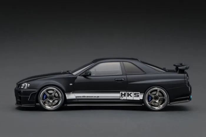 Ignition Model - Nissan Skyline GT-R (BNR34) Black - Image 3