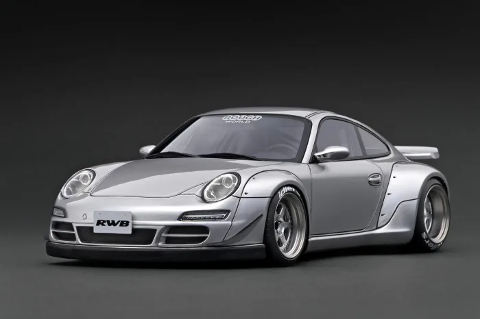 Ignition Model - Porsche RWB 997 Silver