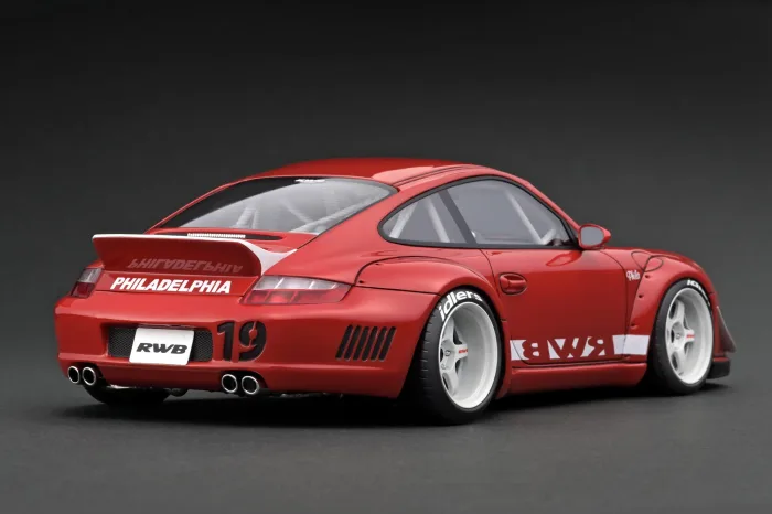 Ignition Model - Porsche RWB 997 Red - Image 2