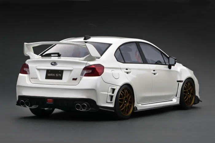 Ignition Model - Subaru WRX (CBA-VAB) STI Pearl White - Image 2