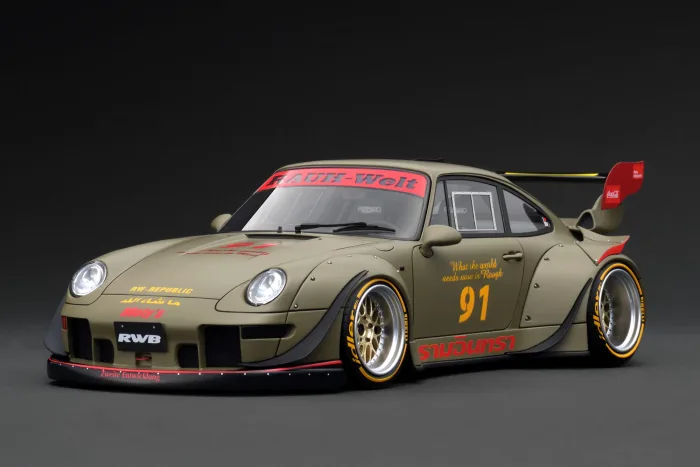Ignition Model - Porsche RWB 993 Khaki
