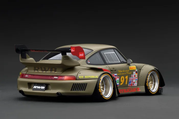 Ignition Model - Porsche RWB 993 Khaki - Image 2