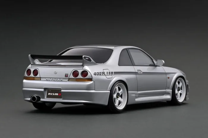 Ignition Model - Nissan Skyline NISMO 400R (BCNR33) Silver - Image 2