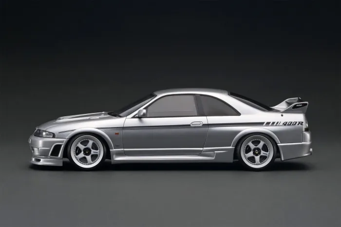 Ignition Model - Nissan Skyline NISMO 400R (BCNR33) Silver - Image 3