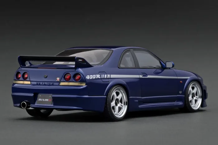 Ignition Model - Nissan Skyline NISMO 400R (BCNR33) Deep Marine Blue - Image 2