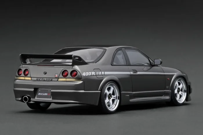 Ignition Model - Nissan Skyline NISMO 400R (BCNR33) Dark Gray Metallic - Image 2