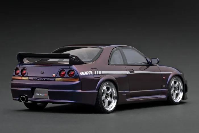 Ignition Model - Nissan Skyline NISMO 400R (BCNR33) Purple Metallic - Image 2