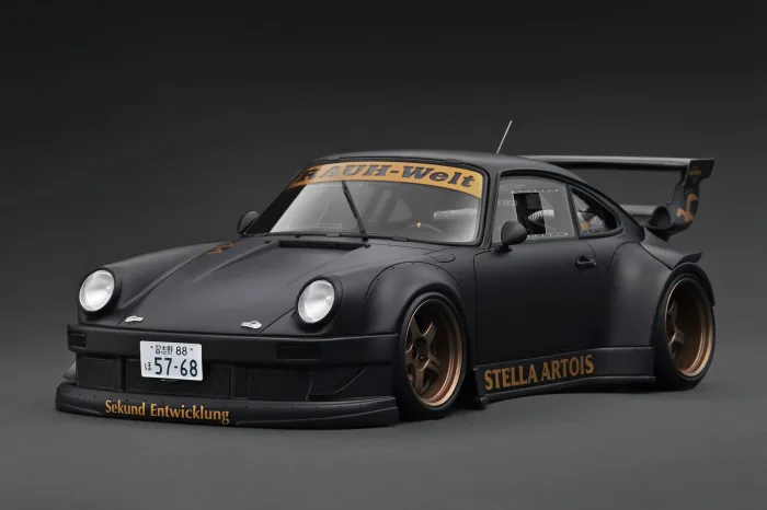 Ignition Model - Porsche RWB 930 Matte Black