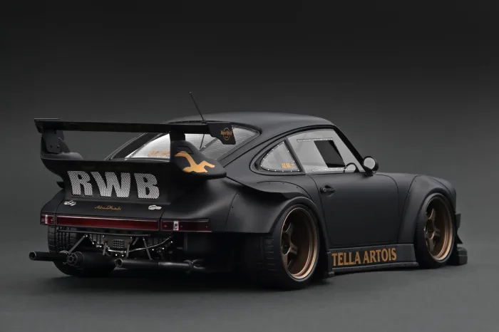 Ignition Model - Porsche RWB 930 Matte Black - Image 2